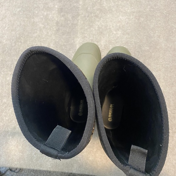 Magellan Outdoors Rain Boots Mens Size 8 Green Camo Waterproof Hunting Outdoor - Picture 5 of 8